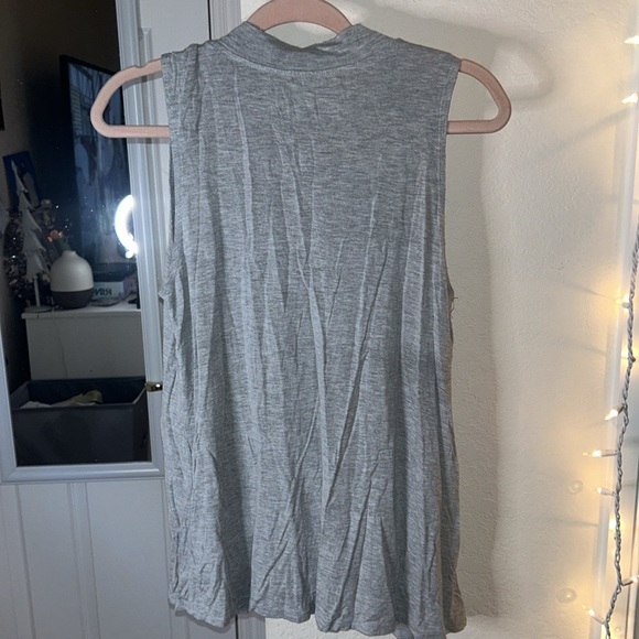 Gray, Tank Top, I’m on the Guest List, Large, Enough About Me. - Picture 2 of 2